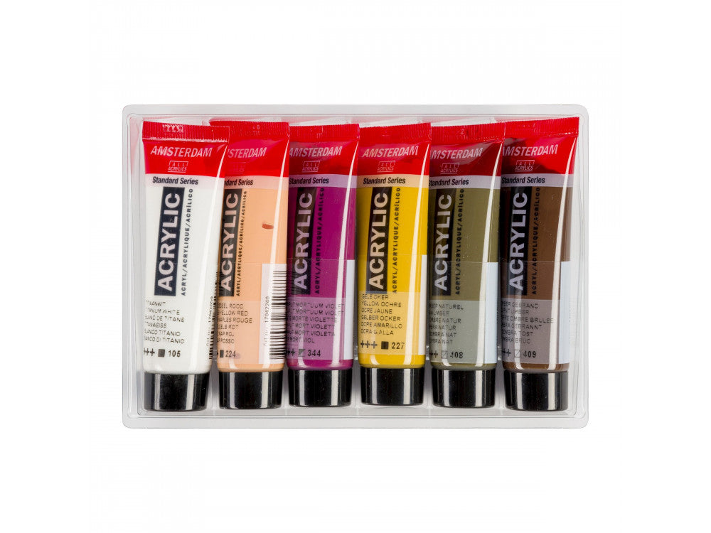 Amsterdam Acrylic Portrait Set 6x20ml