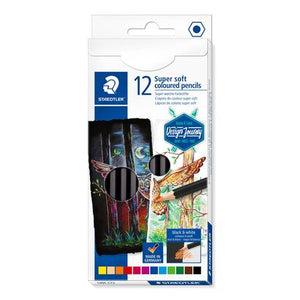 Staedtler Super Soft Coloured Pencils 149C C12