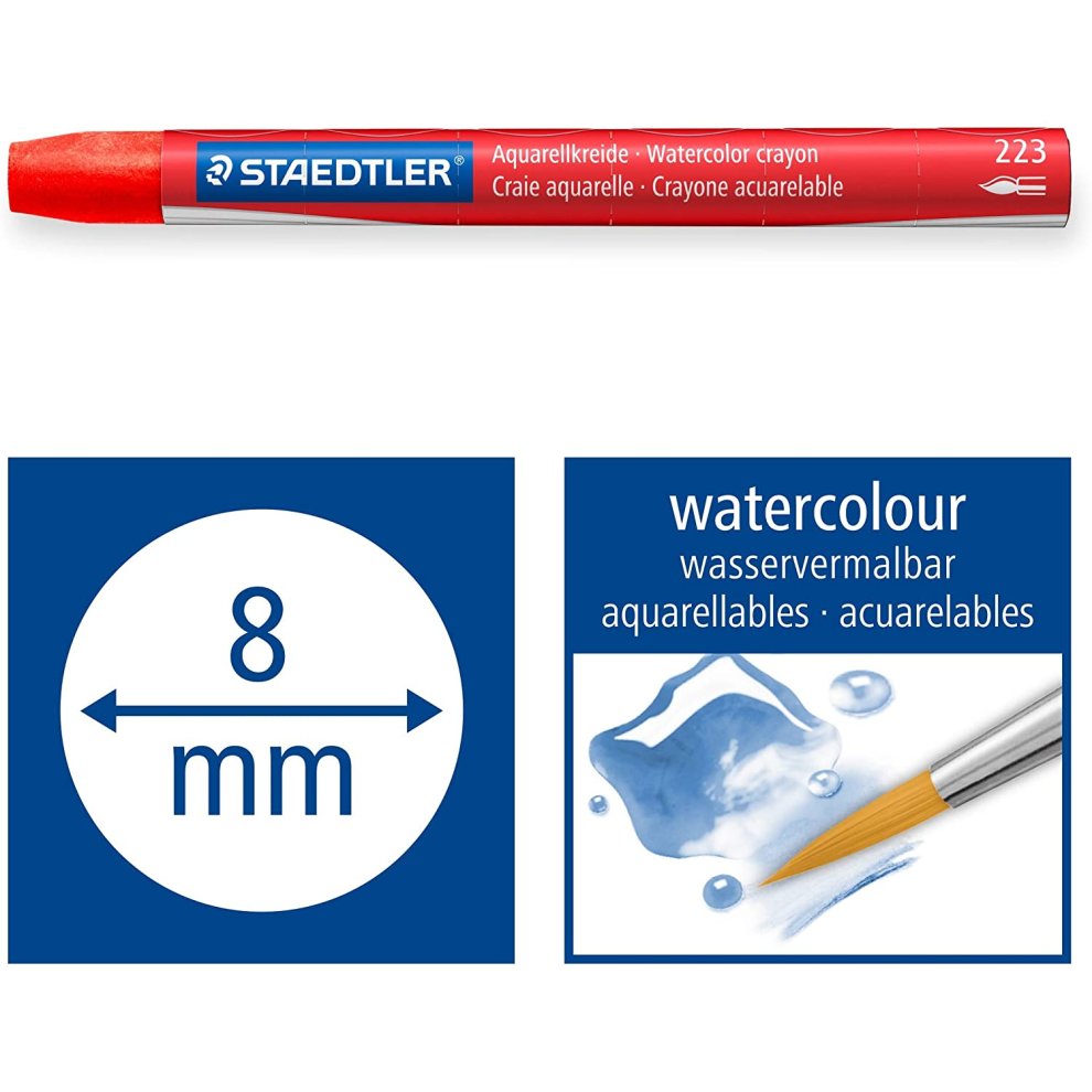 Staedtler Watercolour crayons 12pcs