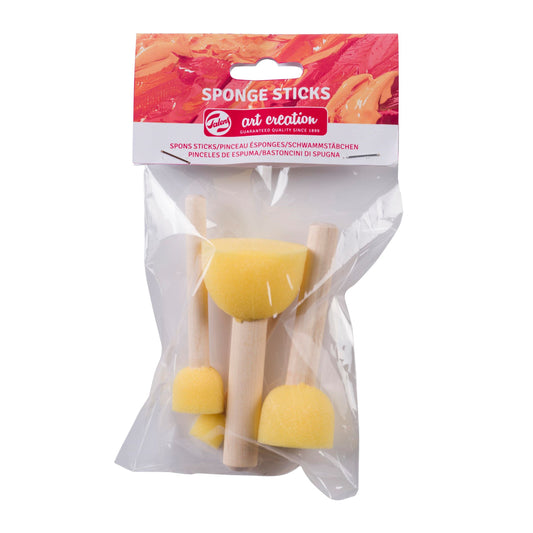 Art Creation Sponge sticks set of 4