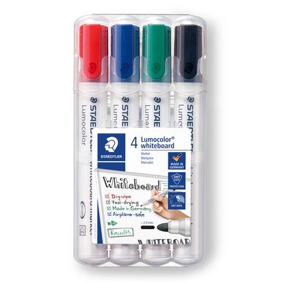 Staedtler Lumocolor® whiteboard marker 351 WP4